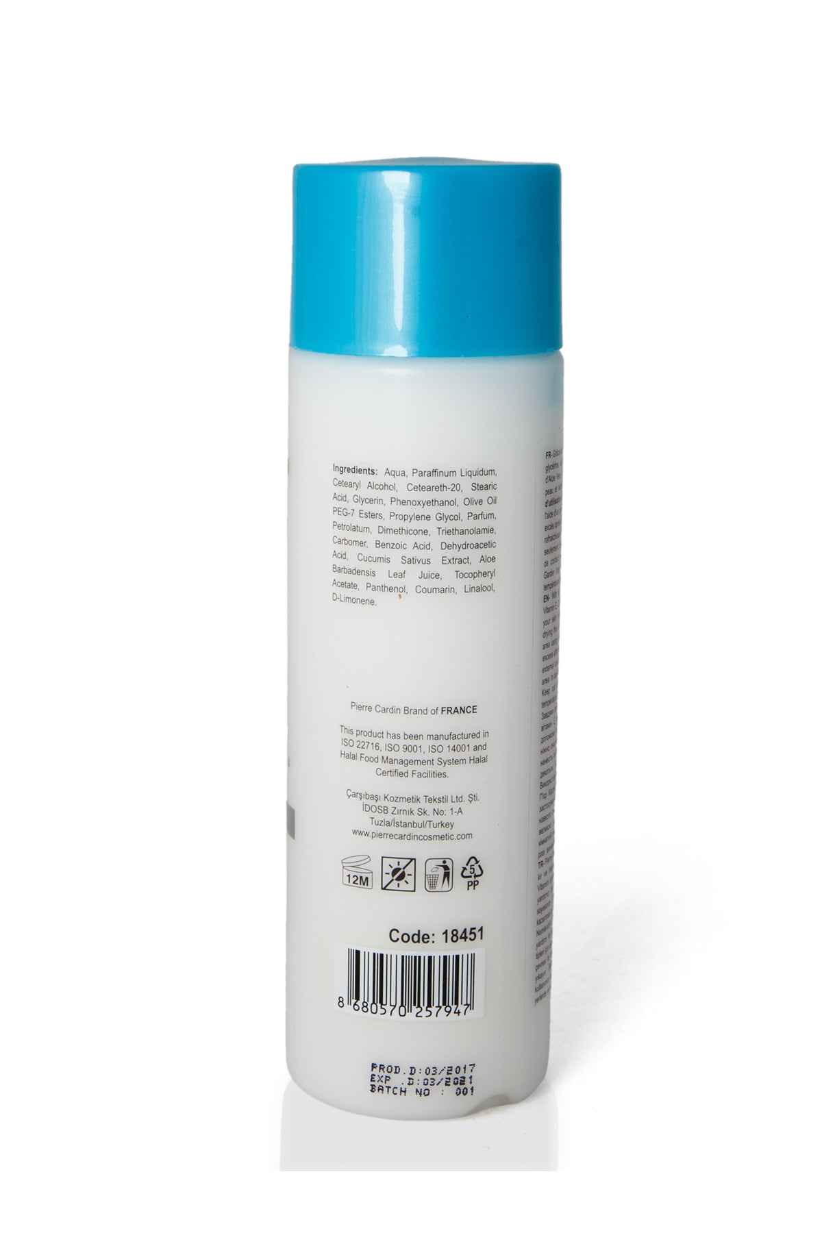 Pierre Cardin Cleansing Milk