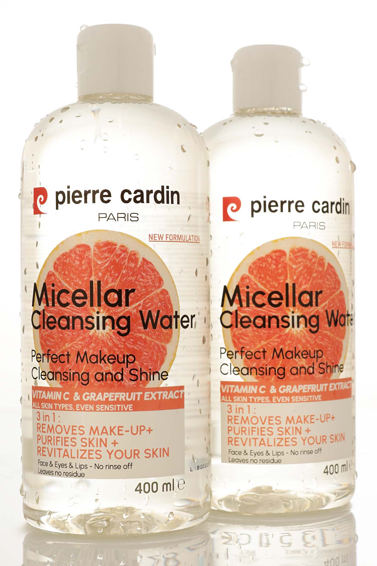 Pierre Cardin Cleansing Micellar Water with Pink Grapefruit & Vitamin C - 400ml