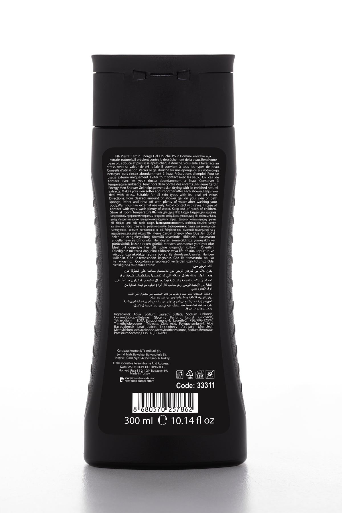 Pierre Cardin For Men Shower Gel - Energy