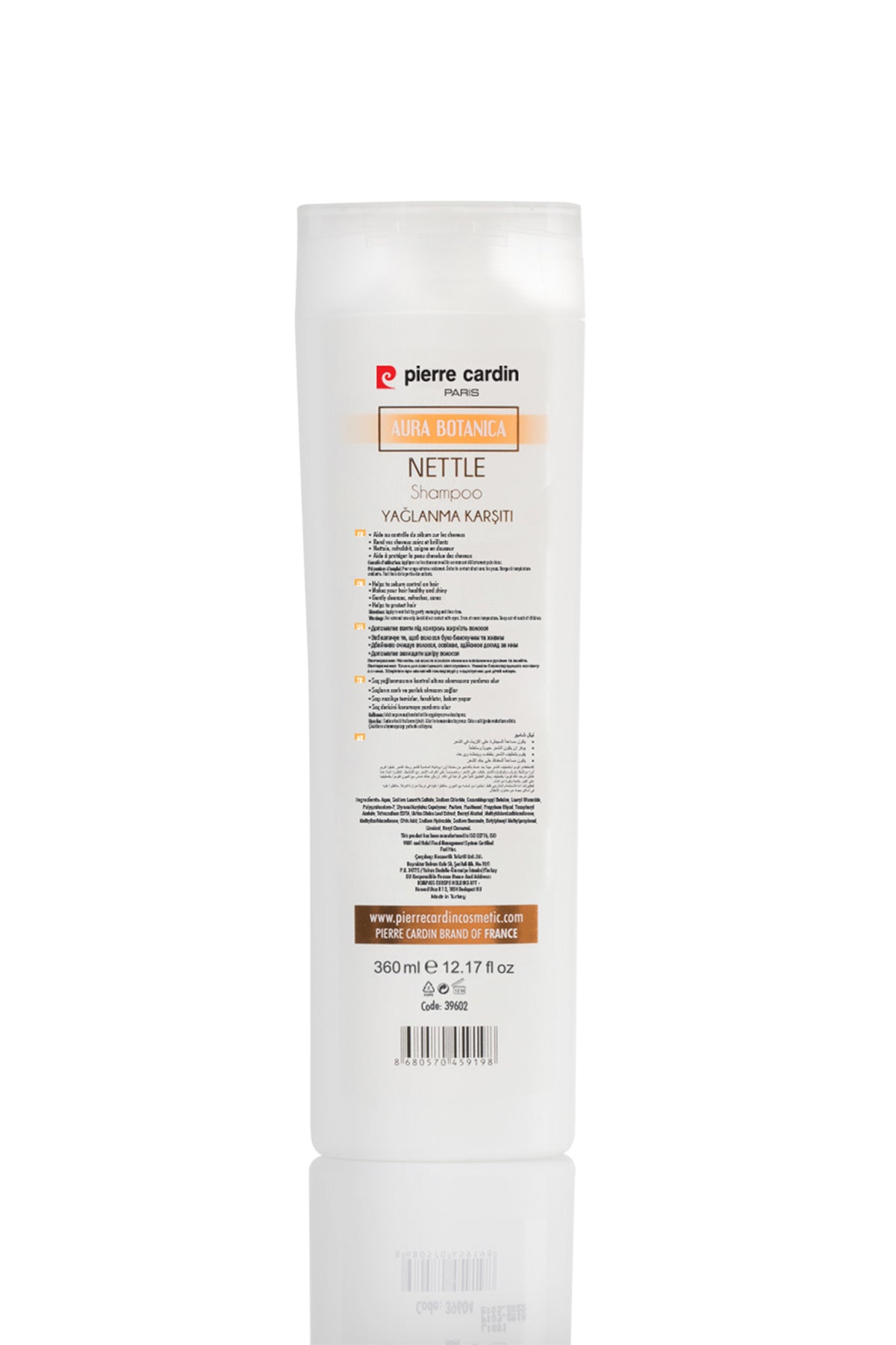 Pierre Cardin Aura Botanica Nettle Shampoo