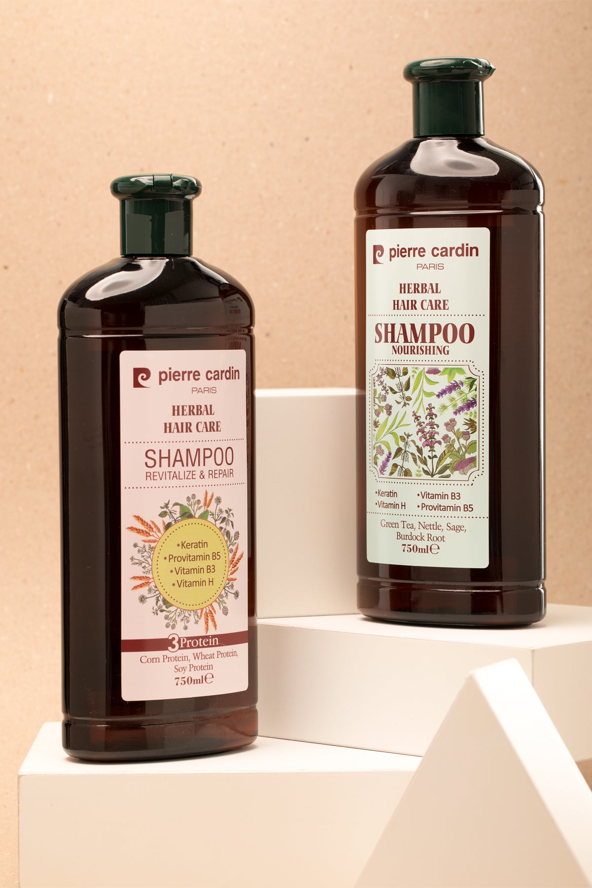 Pierre Cardin Herbal Shampoo for Oily Hair - 750ml