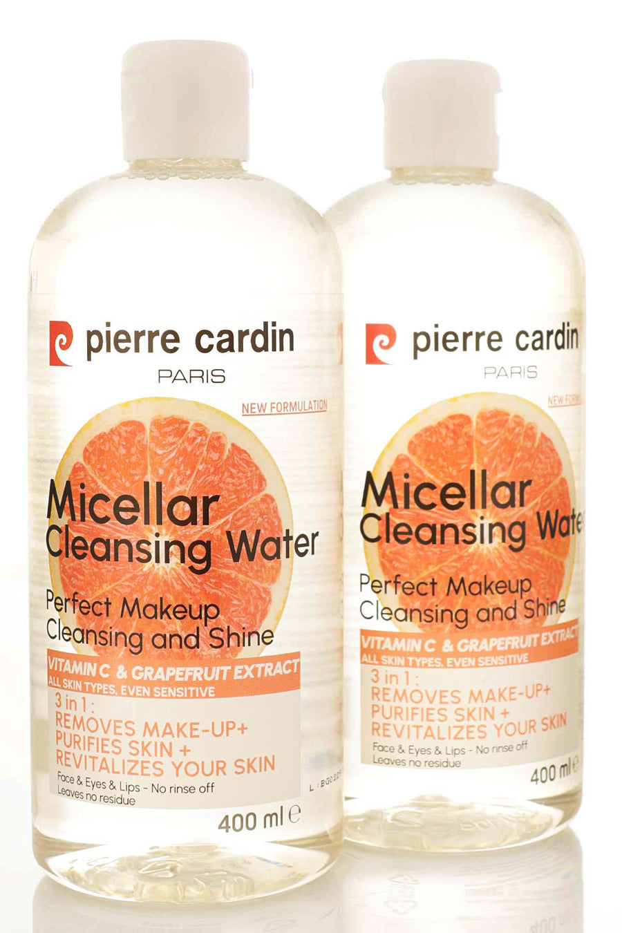 Pierre Cardin Cleansing Micellar Water with Pink Grapefruit & Vitamin C - 400ml