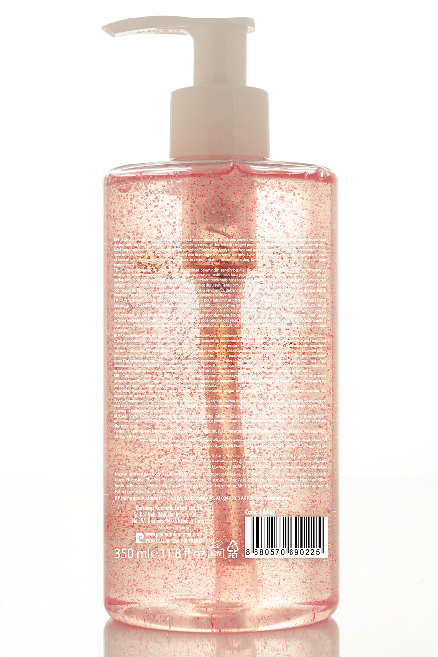 Pierre Cardin Refreshing Facial Gel with Vitamin C & Pink Grapefruit Extract-350 ML