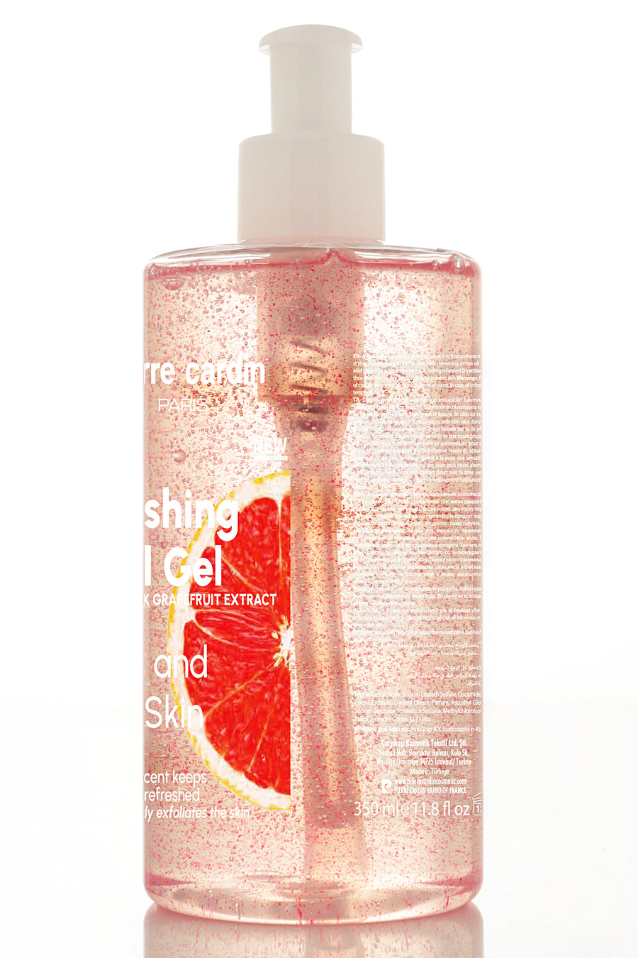 Pierre Cardin Refreshing Facial Gel with Vitamin C & Pink Grapefruit Extract-350 ML
