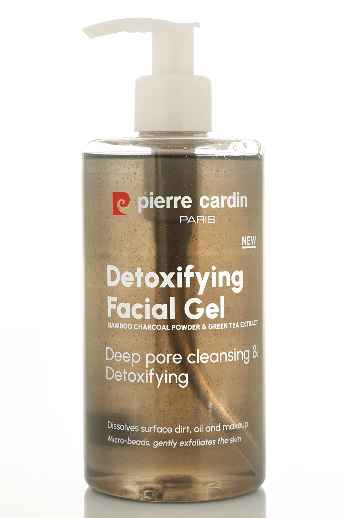 Pierre Cardin Detoxifying Facial Gel with Charcoal & Green Tea-350 ML