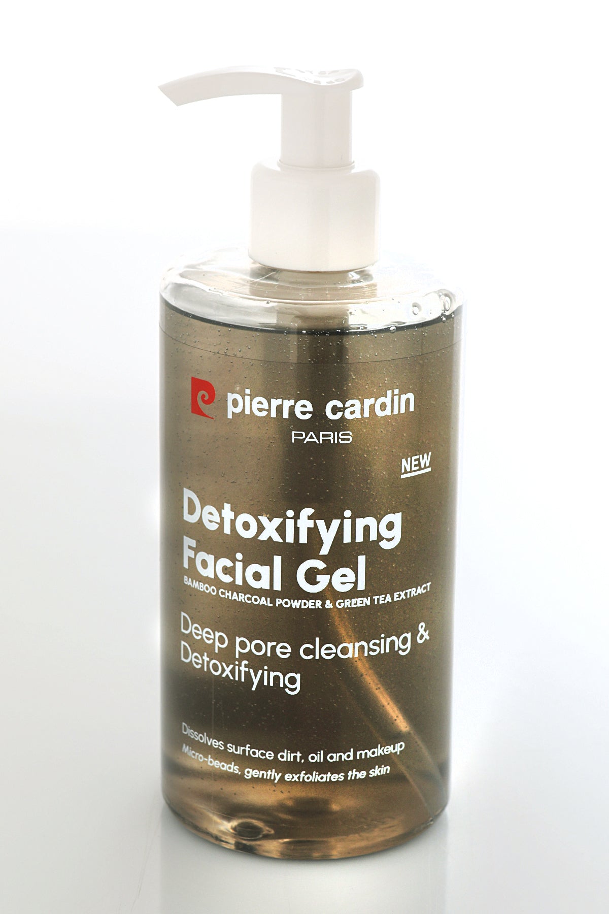 Pierre Cardin Detoxifying Facial Gel with Charcoal & Green Tea-350 ML