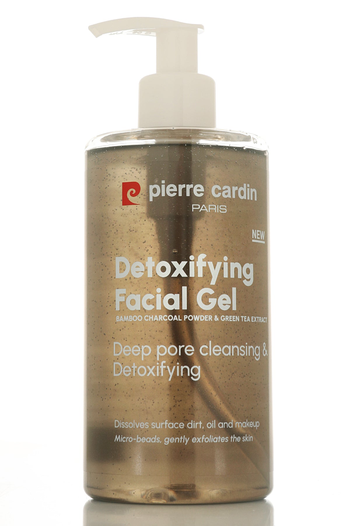 Pierre Cardin Detoxifying Facial Gel with Charcoal & Green Tea-350 ML
