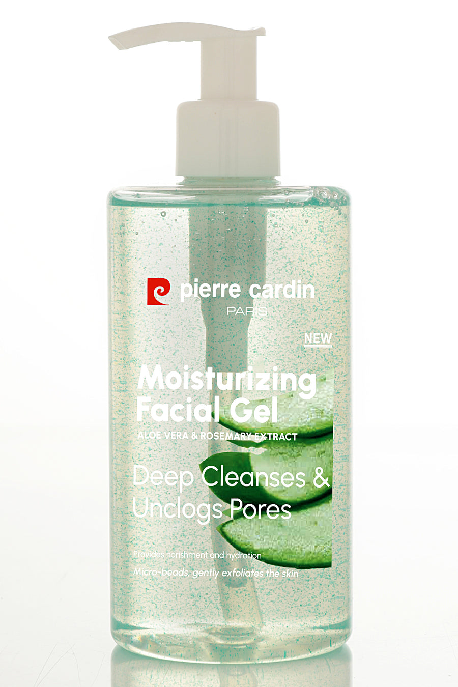 Pierre Cardin Moisturizing Facial Gel with Aloe Vera & Rosemary-350 ML