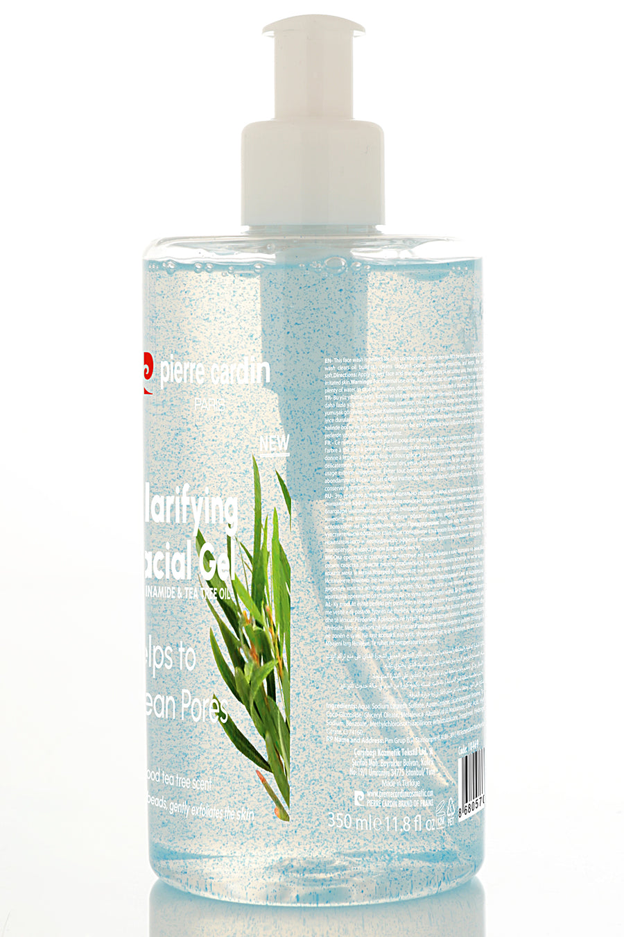 Pierre Cardin Clarifying Facial Gel with Niacinamide & Tea Tree Oil-350 ML