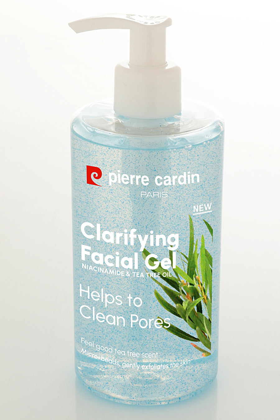Pierre Cardin Clarifying Facial Gel with Niacinamide & Tea Tree Oil-350 ML