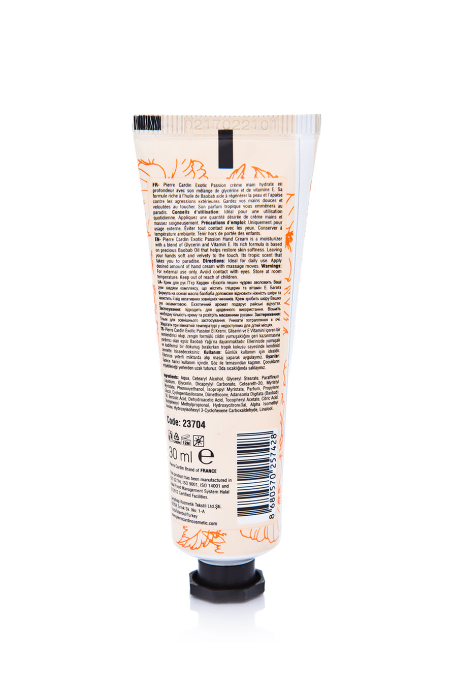 Pierre Cardin Hand & Nail Cream - Exotic Passion