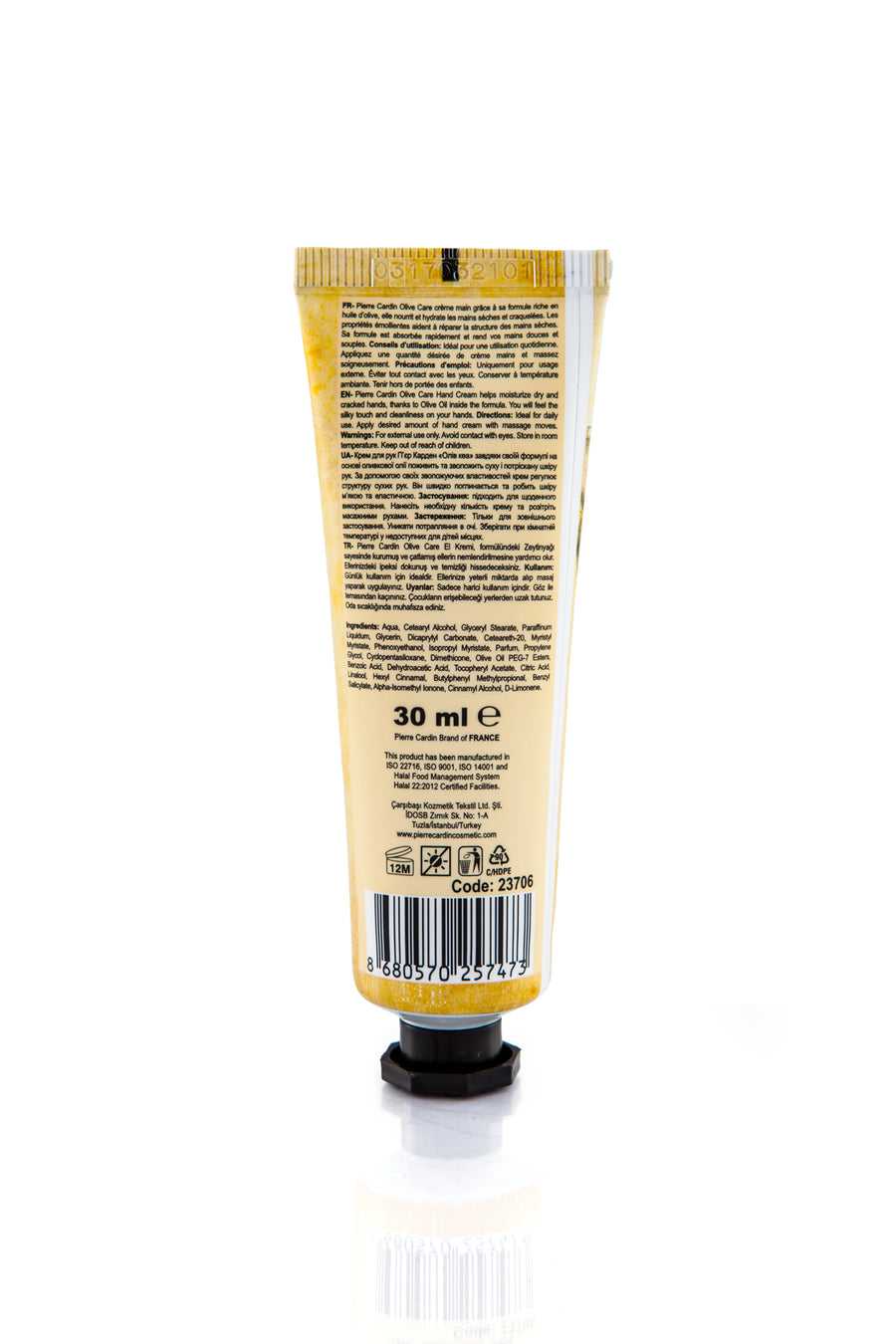 Pierre Cardin Hand & Nail Cream - Olive Care