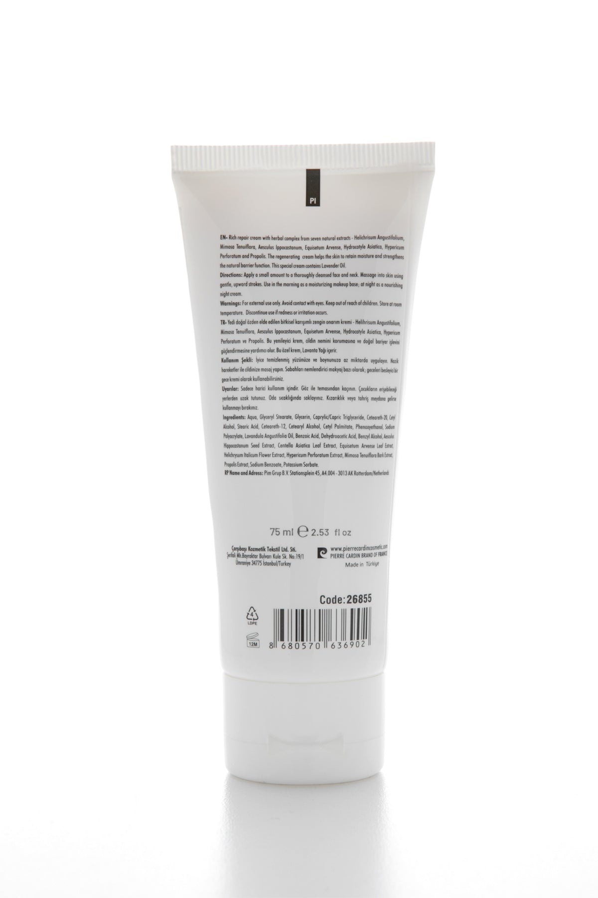 Pierre Cardin Repairing Skin Care Cream
