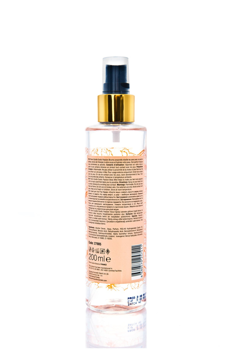 Pierre Cardin Body Mist - Exotic Passion - 200ml