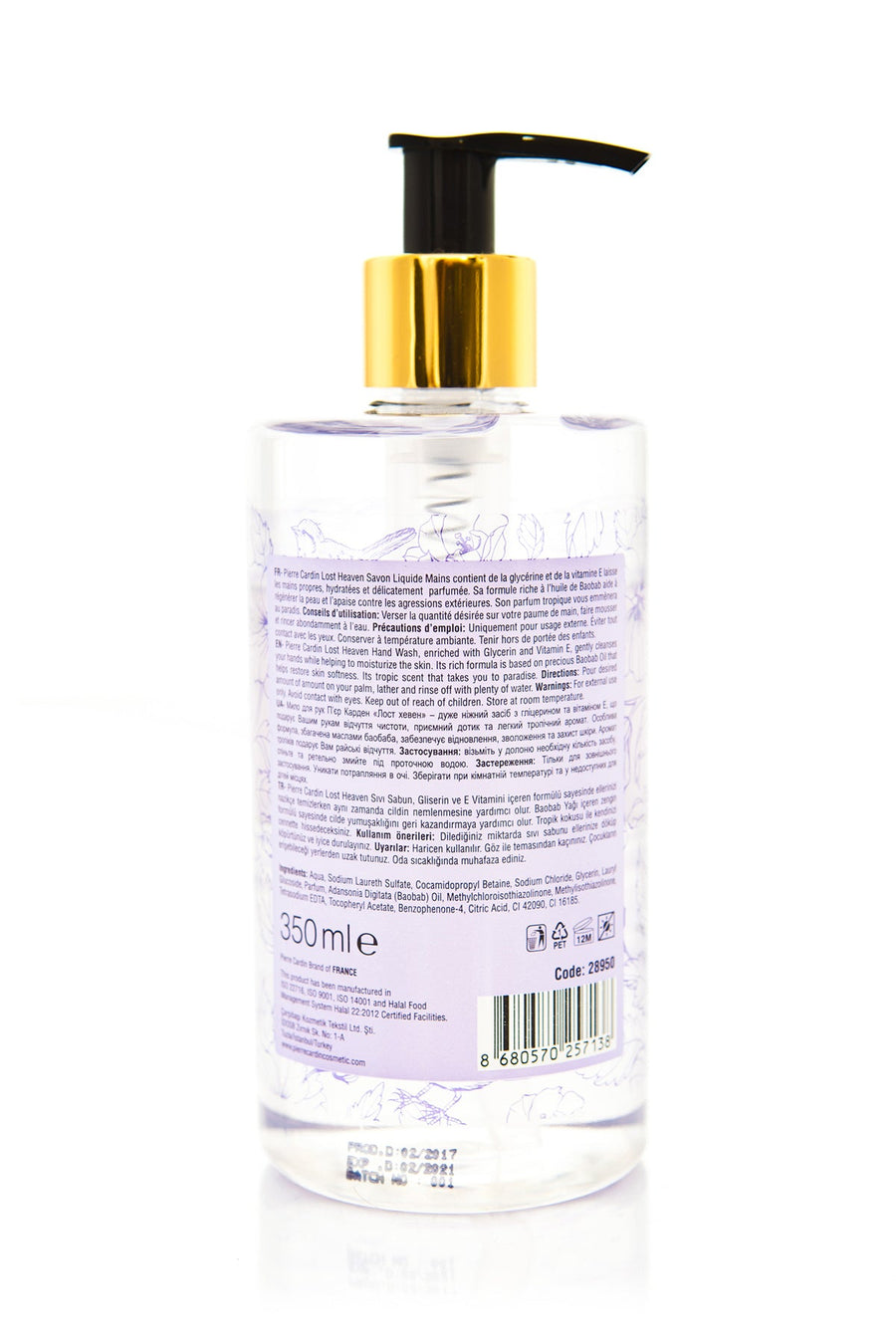 Pierre Cardin Hand Wash - Lost Heaven - 350ml