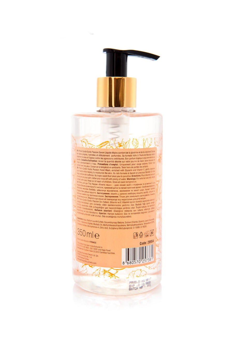 Pierre Cardin  Hand Wash - Exotic Passion - 350ml