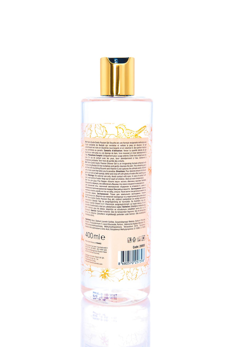 Pierre Cardin Shower Gel - Exotic Passion - 400ml