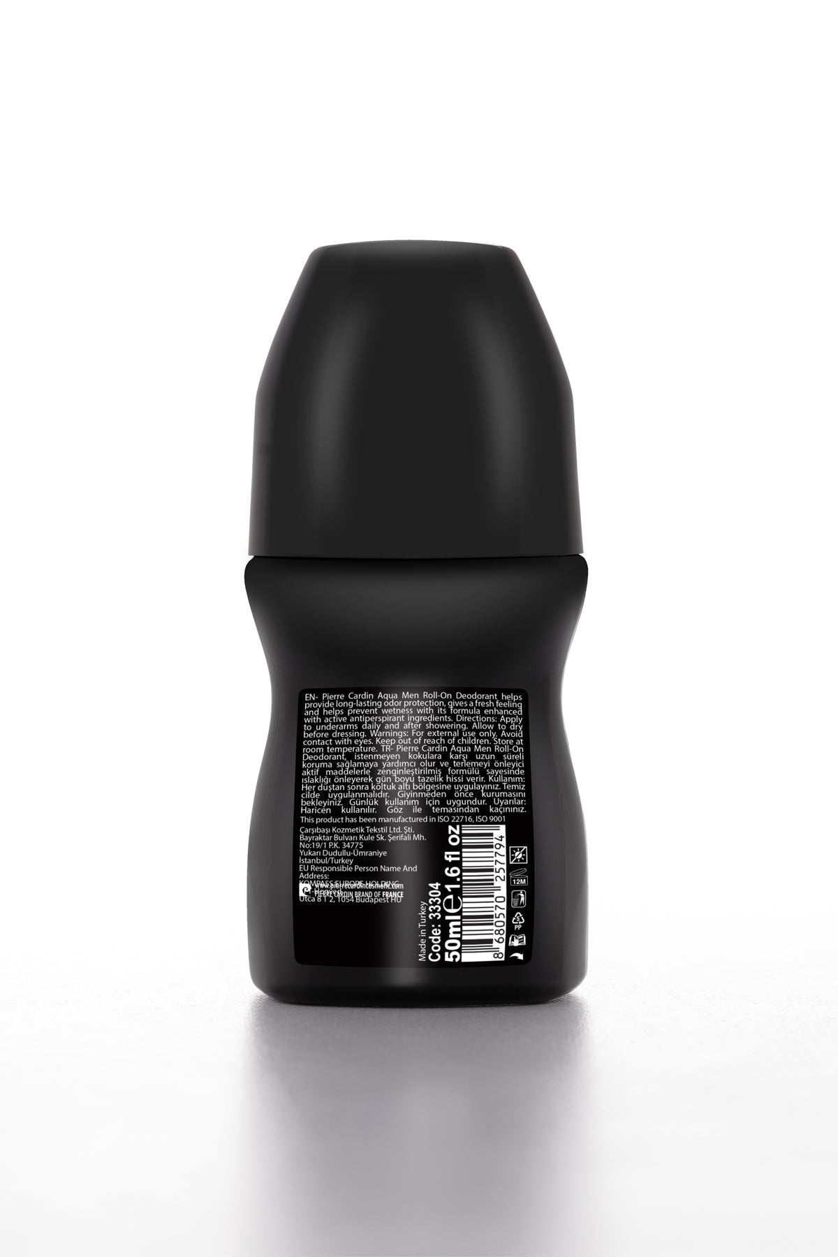 Pierre Cardin For Men Roll On Deodorant - Aqua