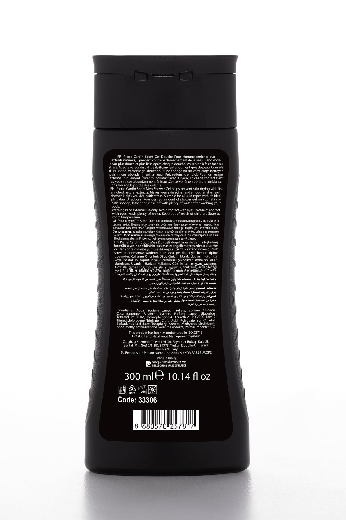 Pierre Cardin For Men Shower Gel - Sport