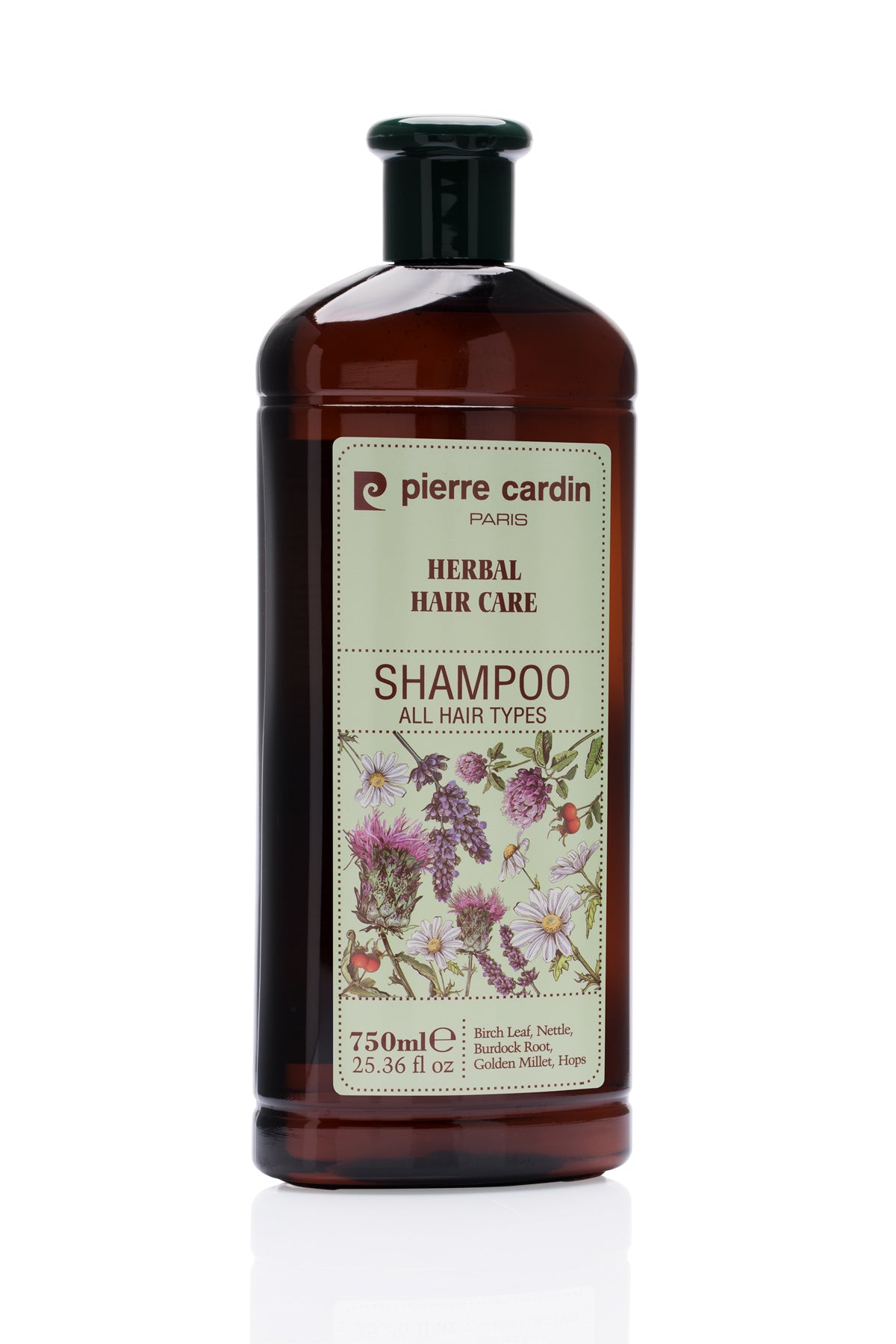 Pierre Cardin Herbal Shampoo For All Hair Types - 750ml