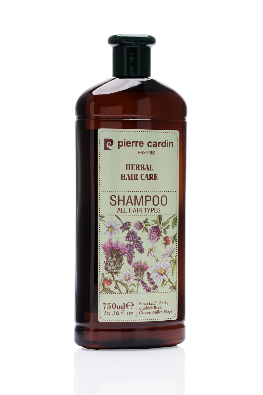 Pierre Cardin Herbal Shampoo For All Hair Types - 750ml
