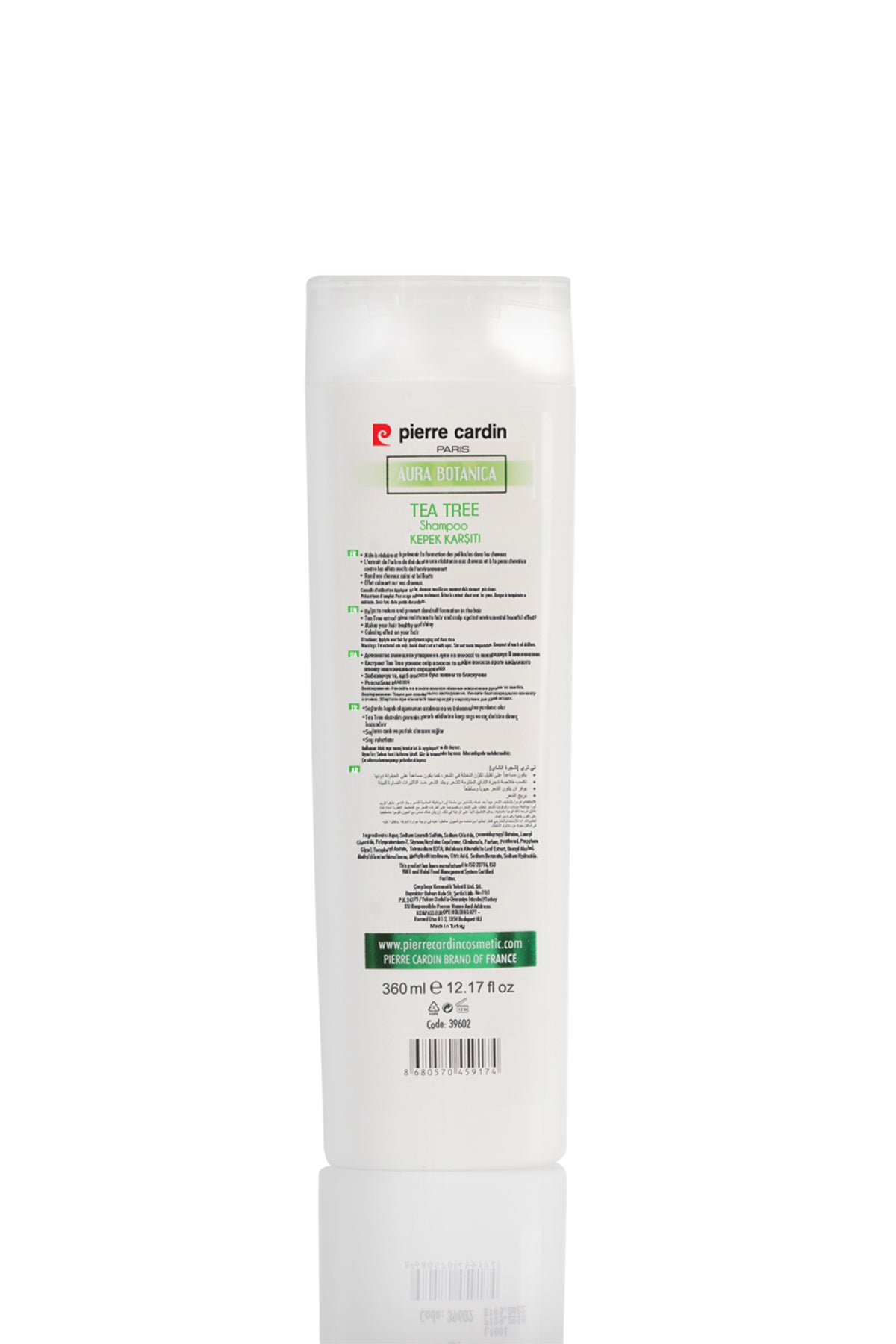 Pierre Cardin Aura Botanica Tea Tree Shampoo