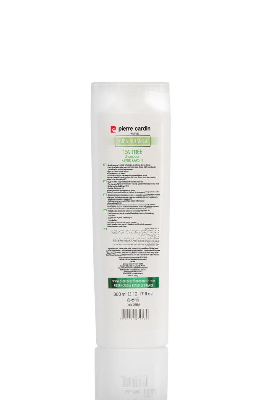 Pierre Cardin Aura Botanica Tea Tree Shampoo