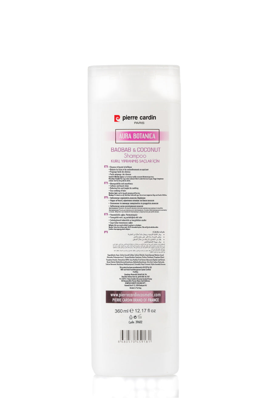 Pierre Cardin Aura Botanica Baobab&Coconut Shampoo