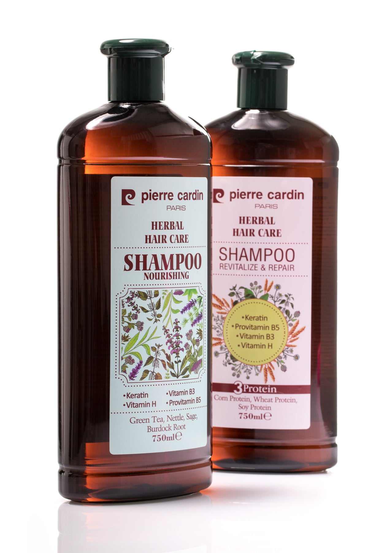 Pierre Cardin Herbal Shampoo for Oily Hair - 750ml