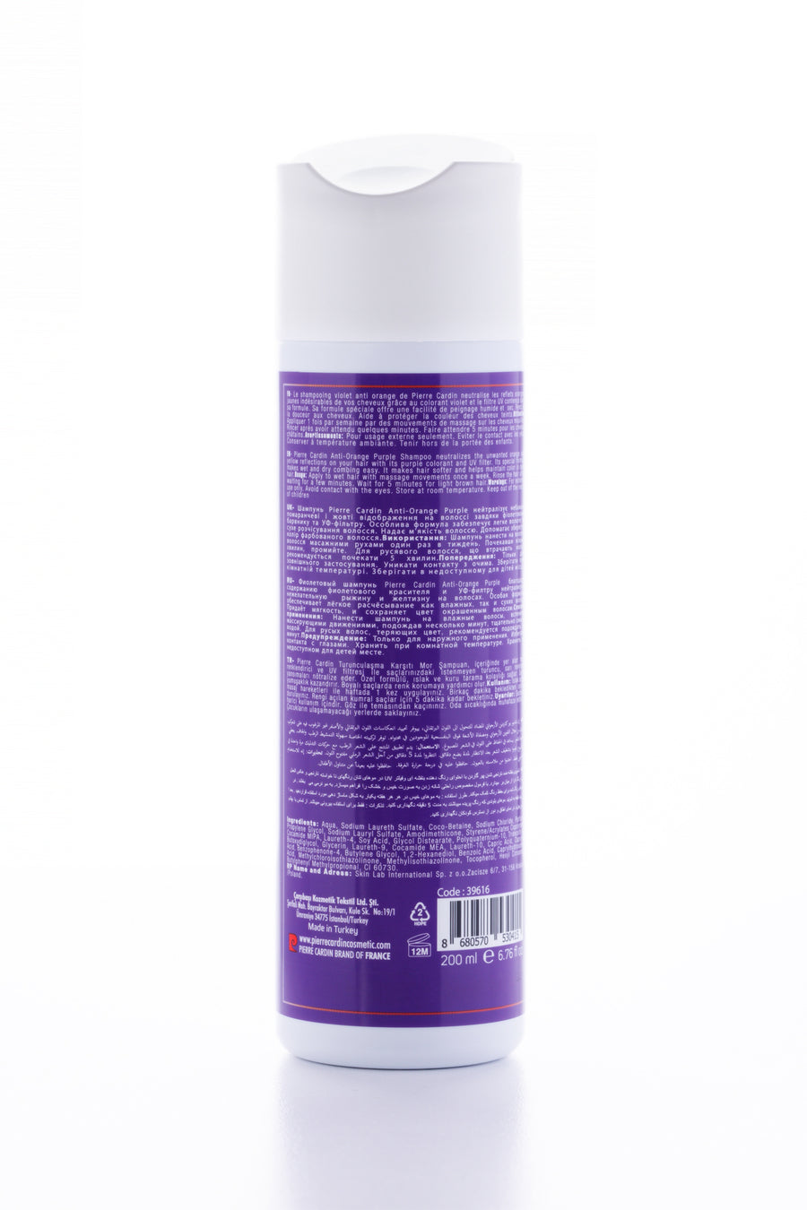 Pierre Cardin Purple Shampoo