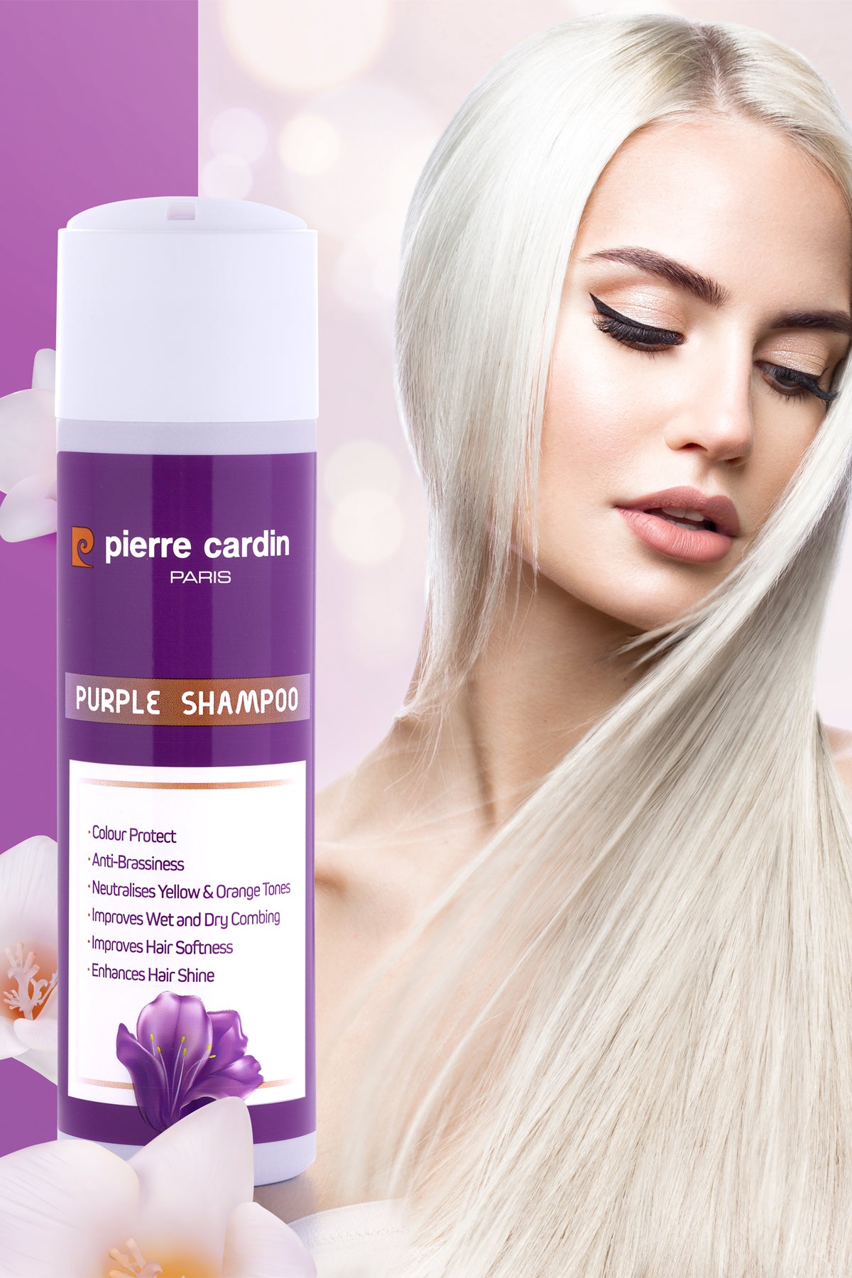 Pierre Cardin Purple Shampoo