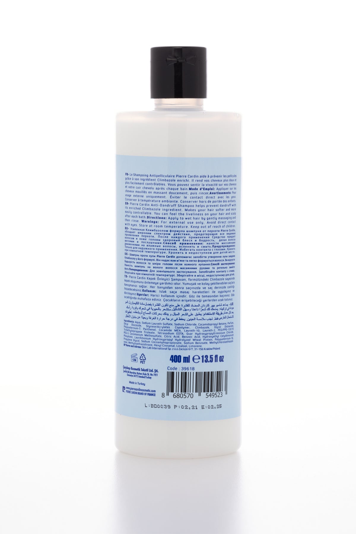 Pierre Cardin Anti-Dandruff Shampoo