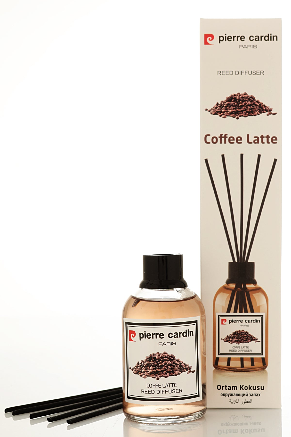 Pierre Cardin Reed Diffuser  - Coffe Latte