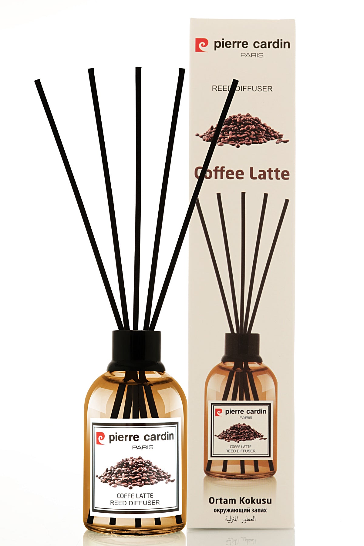 Pierre Cardin Reed Diffuser  - Coffe Latte