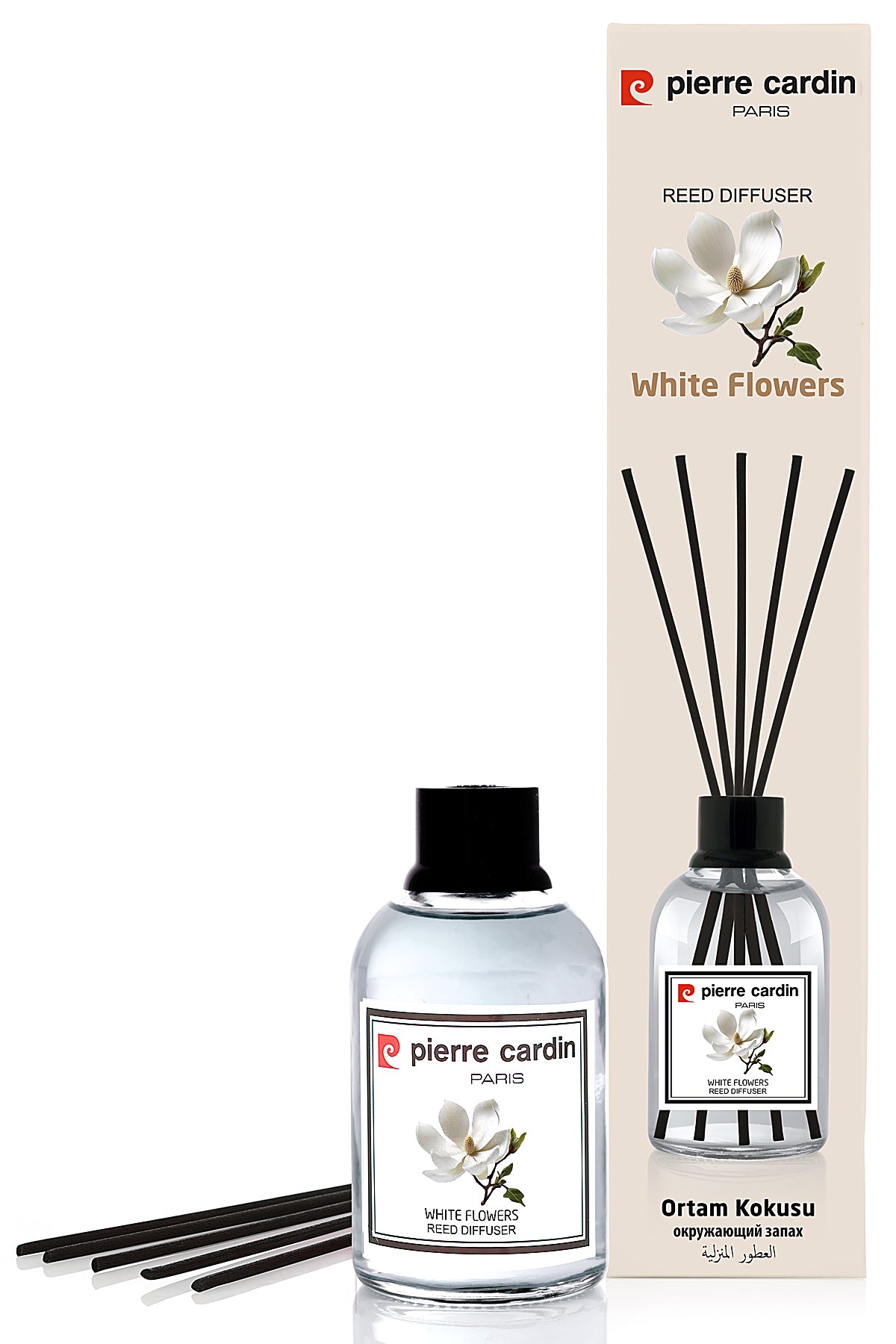 Pierre Cardin Reed Diffuser - White Flowers