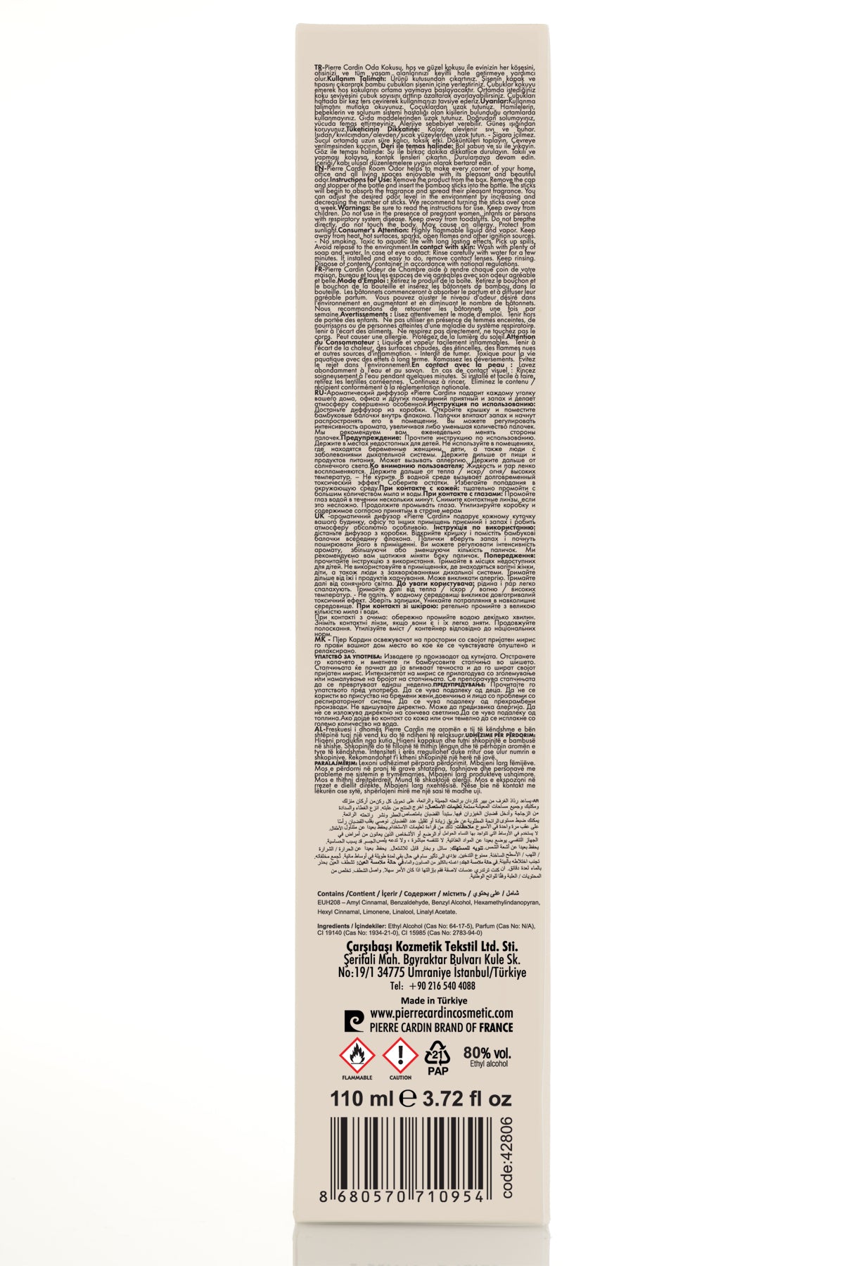 Pierre Cardin Reed Diffuser – Melon